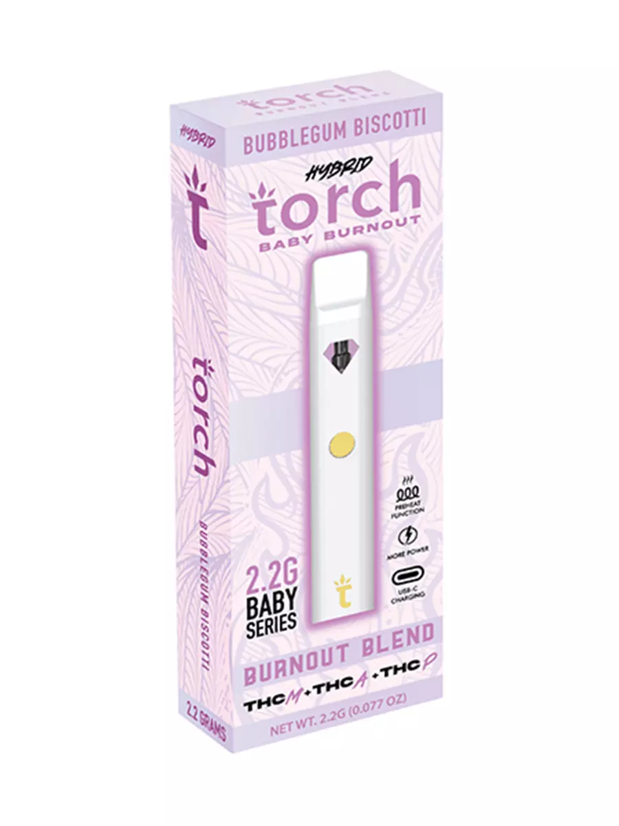 Bubblegum Biscotti Torch Baby Burnout Blend Disposable 2.2G