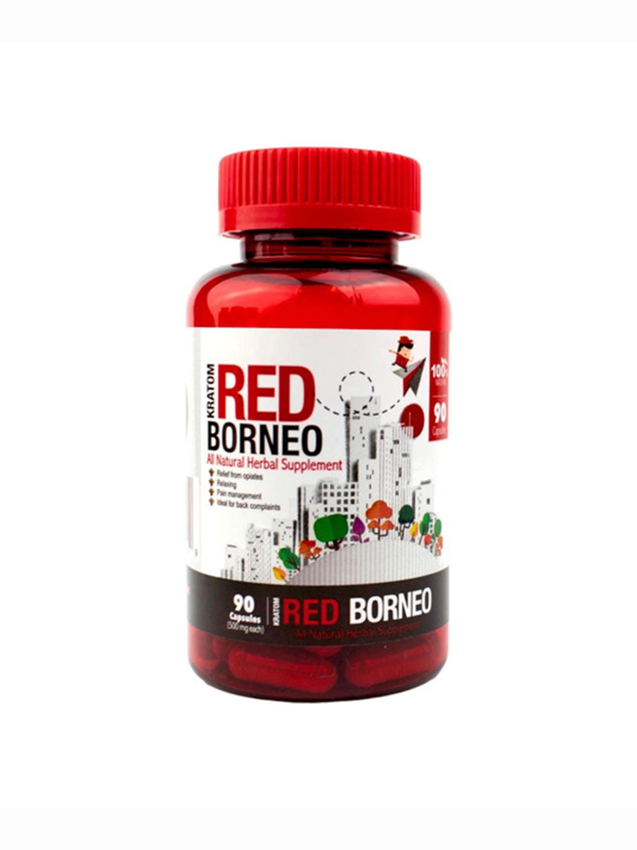 Bumble Bee Red Borneo Kratom Capsules 90pcs