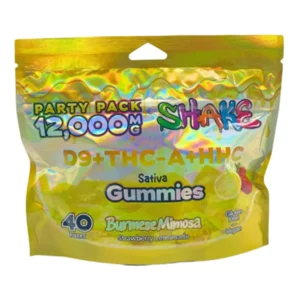 Burmese Mimosa Shake Party Pack Gummies 12000MG