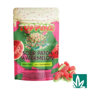 Toppinz Gummies 1500mg – Watermelon Patch