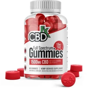 CBDfx Full Spectrum Gummies 1500mg 60ct