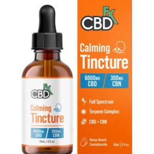CBDfx Calming Tincture CBD+CBN 6000mg 60ml