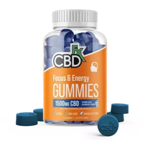 CBDfx Focus & Energy Gummies 1500mg