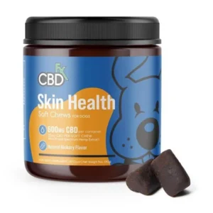 CBDfx Skin Health Soft Chews For Dogs 600mg CBD