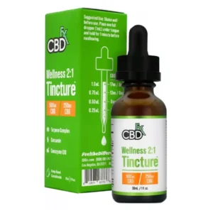 CBDfx Wellness 2:1 Oil Tincture  500mg 30ml