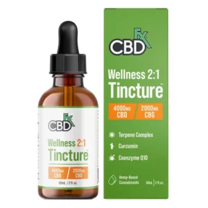 CBDfx Wellness 2:1 Oil Tincture 4000mg 60ml
