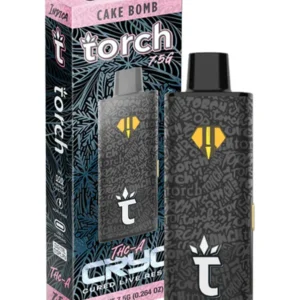 Cake Bomb Torch CRYO THC-A Live Resin Disposable 7.5g
