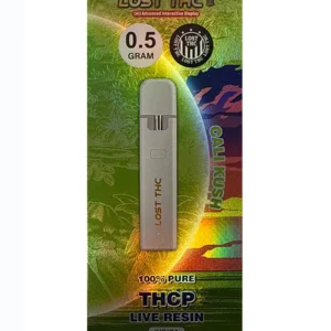 Cali Kush Lost THC THCP Live Resin Disposable 0.5G