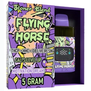 Cali’s Level Up | Motivation Dream Flying Horse 3in1 Stoner Blend Disposable 5G