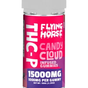 Candy Cloud Flying Horse THCP Infused Gummies 15000MG 15ct