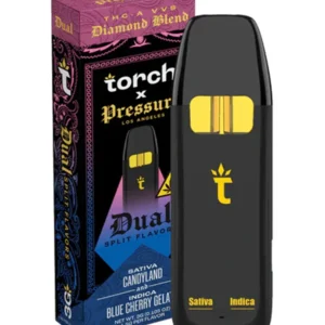 Candyland | Blue Cherry Gelato Torch x Pressure Dual Disposable 3G