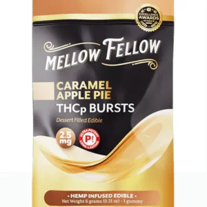 Caramel Apple Pie Mellow Fellow THCP Bursts Edible 2.5mg