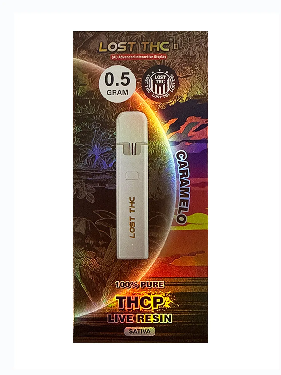 Caramelo Lost THC THCP Live Resin Disposable 0.5G