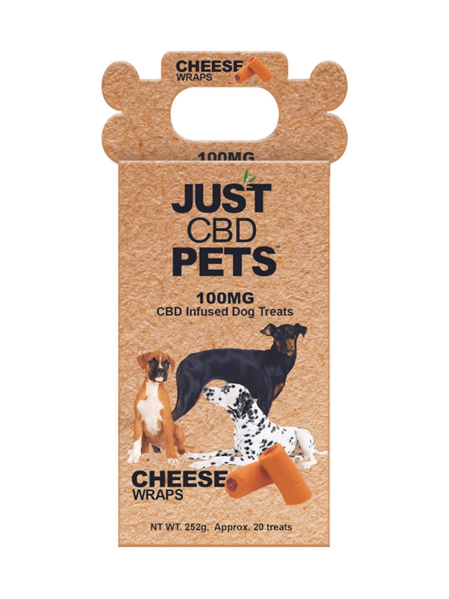 Cheese Wraps Just CBD Dog Treats 100mg - Image 2