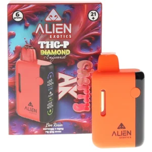 Cherry AK Alien Exotics THC-P Diamond Infused Live Rosin Disposable 6G