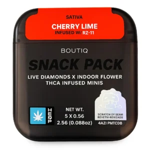 Cherry Lime | RZ-11 BOUTIQ THCA Infused Mini Pre-Rolls 5ct 0.5G