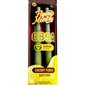 Cherry Punch Flying Monkey CB9A THCP Indoor Flower 2ct