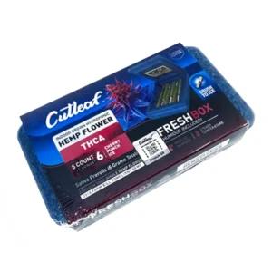 Cherry Punch Ice Cutleaf THCA Pre-Rolls 6ct + FreshBox