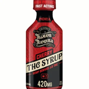 Cherry Tillmans Tranquils Delta 9 THC Syrup 420MG