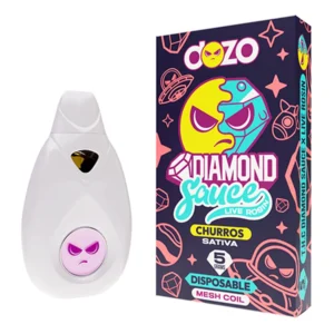 Churros Dozo Diamond Sauce Live Rosin Disposable 5G