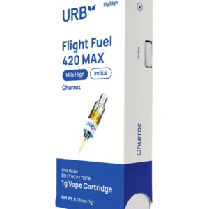 Churroz URB 2.0 Mile High Flight Fuel 420 Max Cartridge 1G