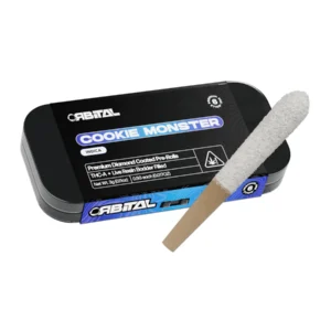 Cookie Monster Orbital By Galaxy Treats THCA Pre-Rolls 6ct