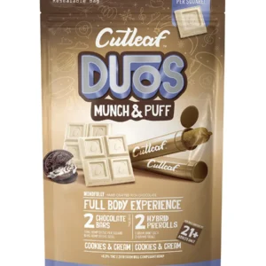 Cookies & Cream Cutleaf Duos Munch & Puff Chocolates x Pre-Rolls 2ct