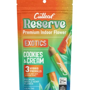 Cookies & Cream Cutleaf Reserve Exotic Pre-Roll 3ct