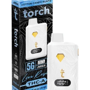 Cotton Candy Runtz Torch Live Rosin THC-A Disposable 5G