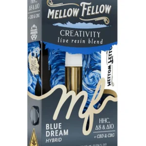 Creativity Blend Blue Dream Mellow Fellow Live Resin Cartridge 1ml