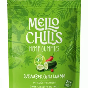 Cucumber Chili Limon Mello Chilis Hemp Gummies 10ct