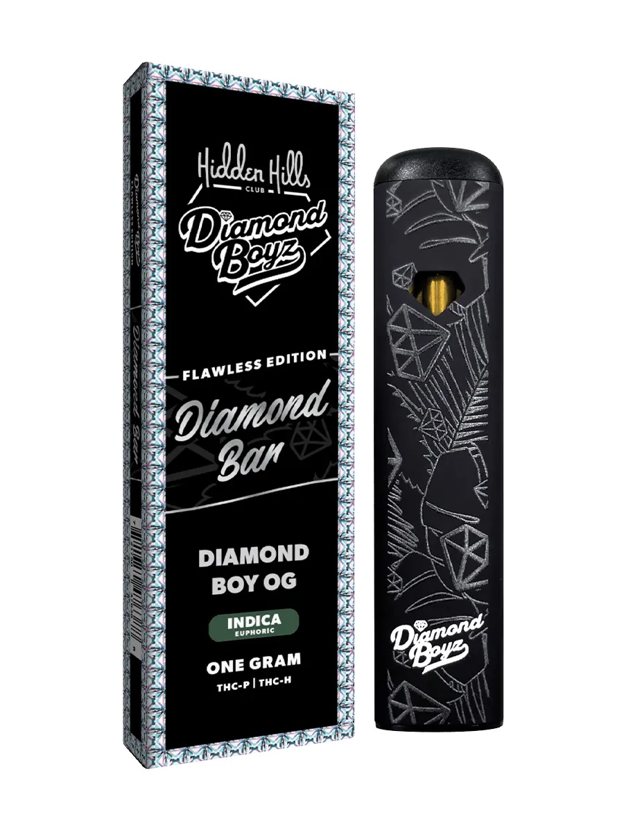 Diamond Boy OG Hidden Hills Diamond Boyz Diamond Bar Disposable 1G