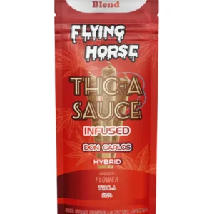 Don Carlos Flying Horse THCA Sauce Infused Pre-Rolls 2G 3ct
