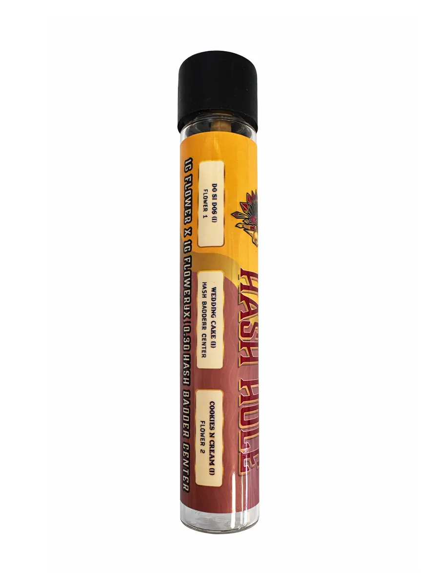Dosi Dos | Cookies ‘n Cream Big Chief DUO Hash Hole Pre-Roll 2G