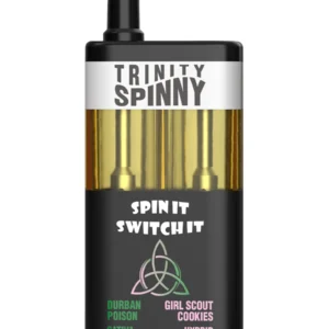 Durban Poison | Girl Scout Cookies Trinity Spinny Dual Flavor THCA Vape 6G