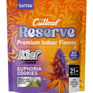 Euphoria Cookies Cutleaf Reserve Kief Loaded Flower 5.2G