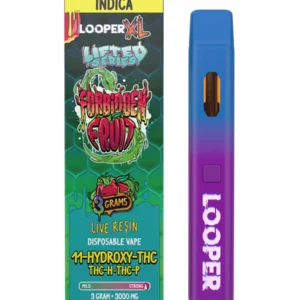 Forbidden Fruit Looper XL Lifted Series 11-Hydroxy-THC+THC-H+THC-P Vape 3G