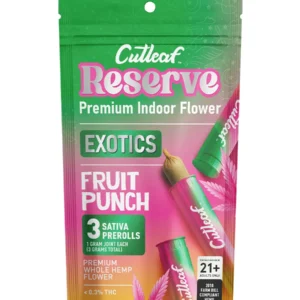 Fruit Punch Cutleaf Reserve Exotic Pre-Roll 3ct