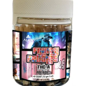 Fruity Pebbles Alien Exotics THC-A Diamond Infused Pre-Rolls 40ct