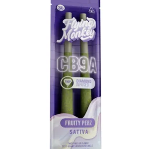 Fruity Pebz Flying Monkey CB9A THCP Indoor Flower 2ct