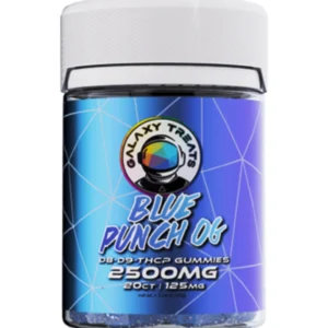 Blue Punch OG Galaxy Treats D8+D9+THCP Gummies 2500mg