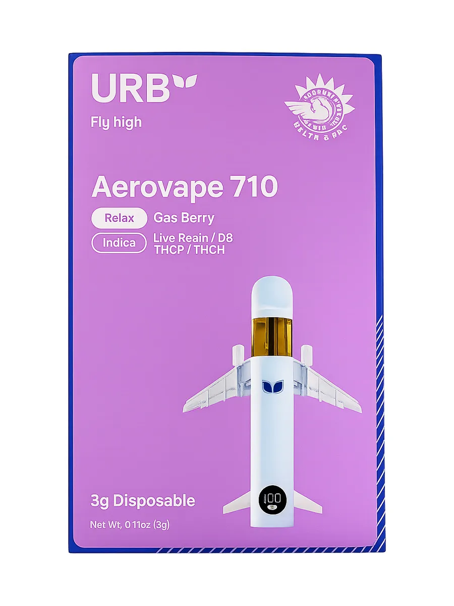 Gas Berry URB Aerovape 710 Relax Disposable 3G
