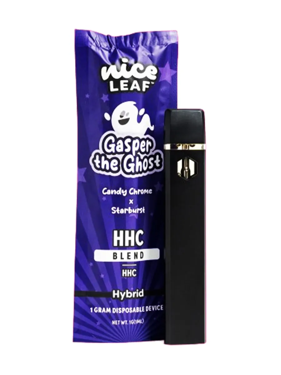 Gasper The Ghost Nice Leaf HHC Blend Vape Pen 1G