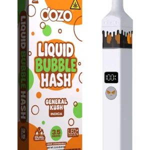 General Kush DOZO Liquid Bubble Hash Disposables 3.5G
