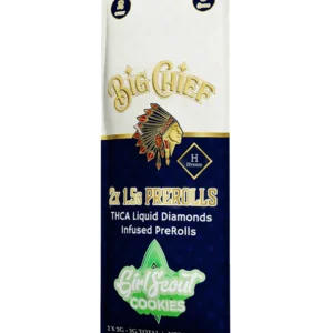 Girl Scout Cookies Big Chief THCA Liquid Diamond Pre-Roll 2ct 1.5G