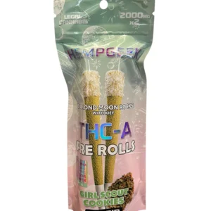 Girl Scout Cookies Hempgeek THC-A Pre-Rolls 2000mg x 2ct