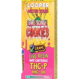 Girl Scout Cookies Looper Melted Series THC-P+HHC+D8 Vape 2G