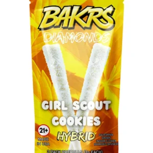 Girlscout Cookies Bakrs Glazed With Diamonds Pre-Rolls 2ct 2g