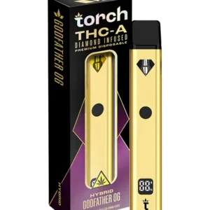 Godfather OG Torch THCA Diamond Infused Premium Disposable 2.5G