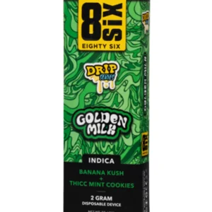Golden Milk 8SIX Drip Series THC-P Disposable 2G